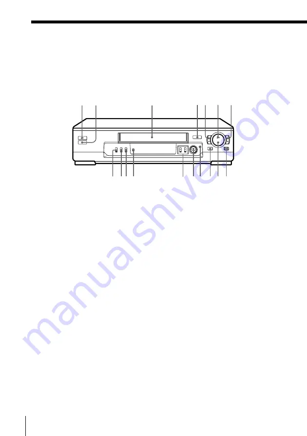 Sony SLV-ED55PS Operating Instructions Manual Download Page 54