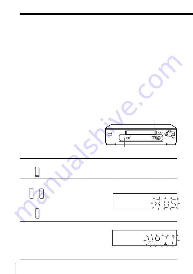 Sony SLV-EZ11AZ Скачать руководство пользователя страница 16