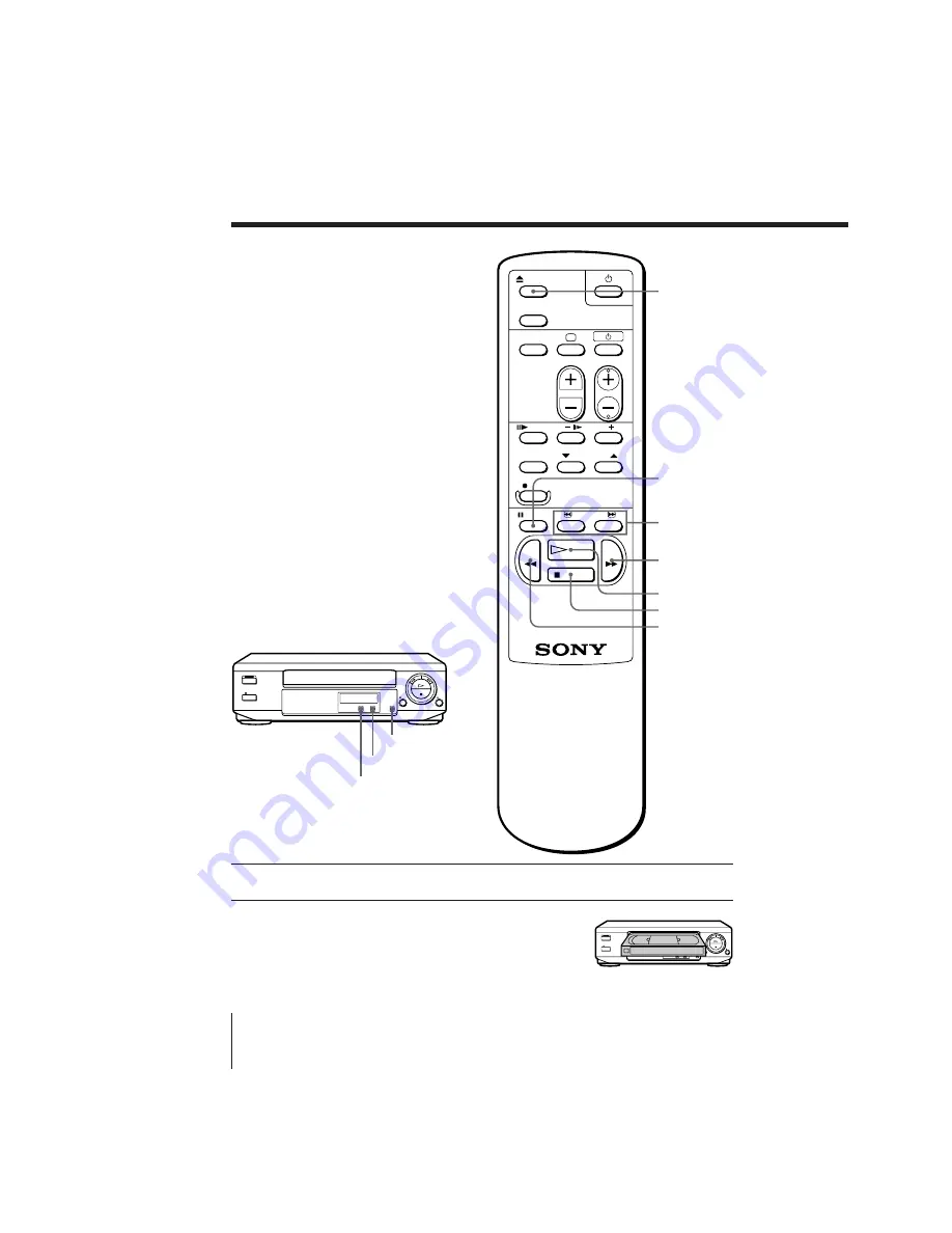 Sony SLV-P55EE Скачать руководство пользователя страница 10