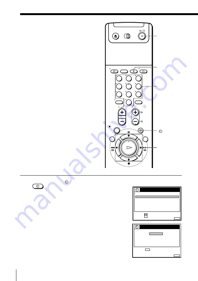 Sony SLV-SE50EG Operating Instructions Manual Download Page 48