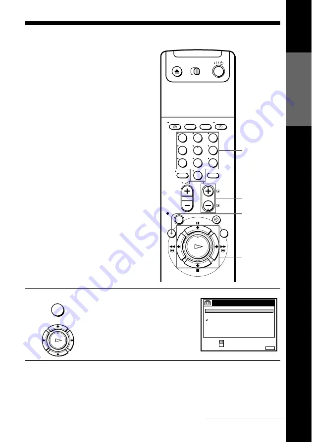 Sony SLV-SE700G Operating Instructions Manual Download Page 19