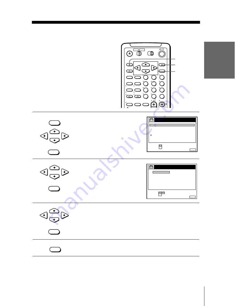 Sony SLV-SF990G Operating Instructions Manual Download Page 33