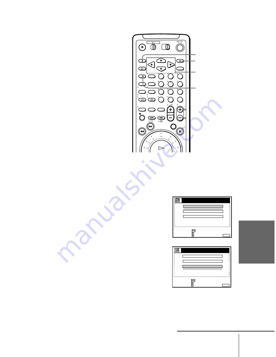 Sony SLV-SF990G Скачать руководство пользователя страница 93