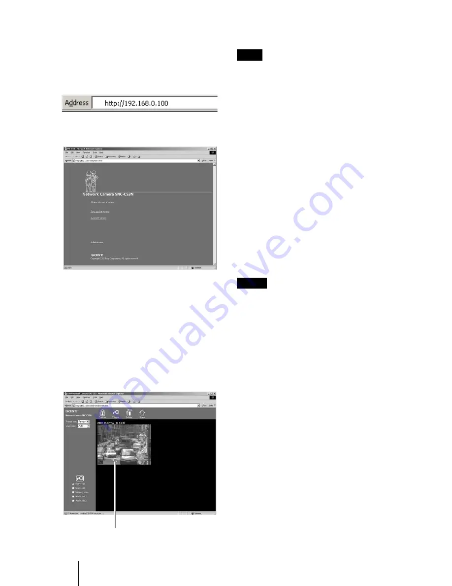 Sony SNC-CS3N Скачать руководство пользователя страница 86