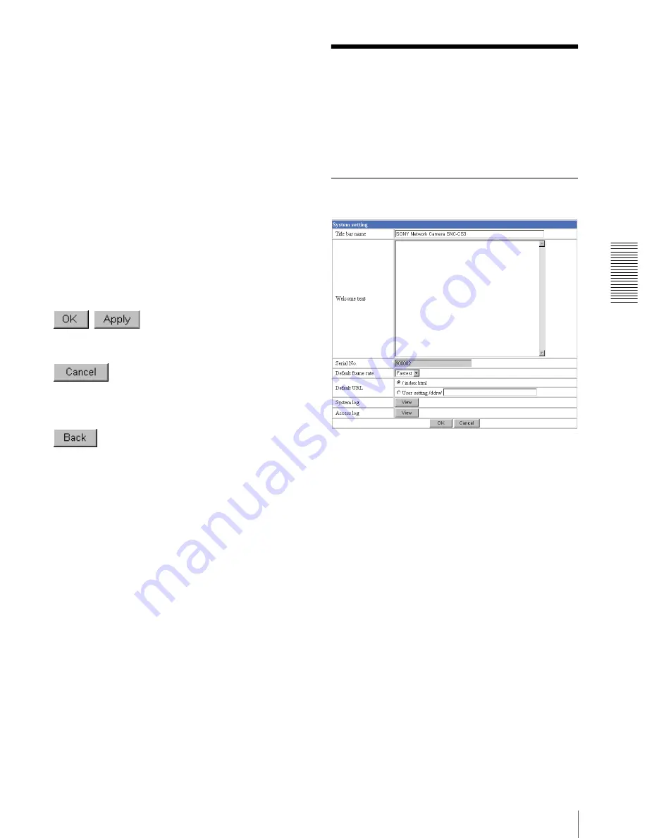 Sony SNC-CS3N User Manual Download Page 17