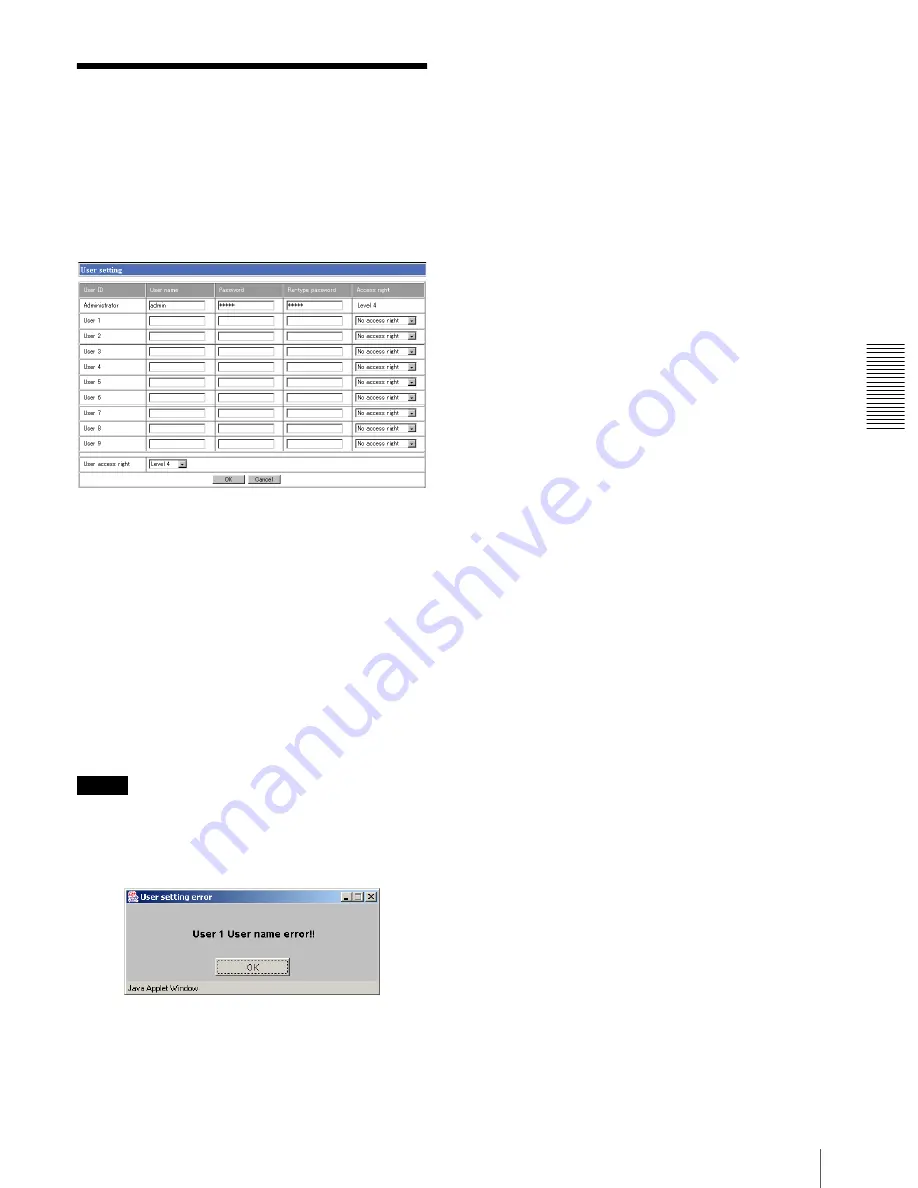 Sony SNC-CS3N User Manual Download Page 25