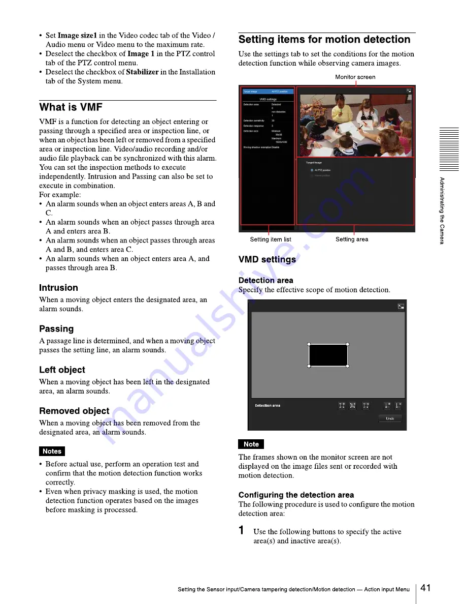 Sony SNC-EM601 User Manual Download Page 41