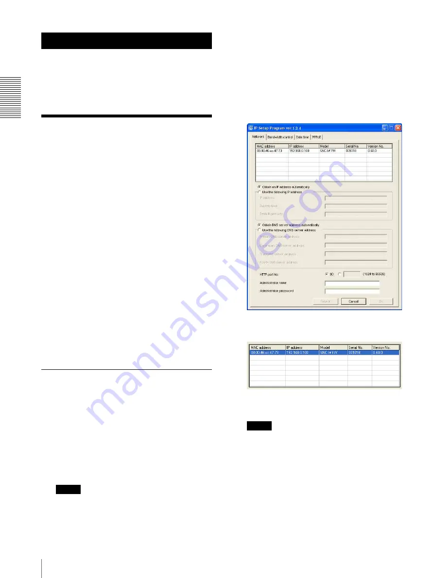 Sony SNC-M1 User Manual Download Page 8