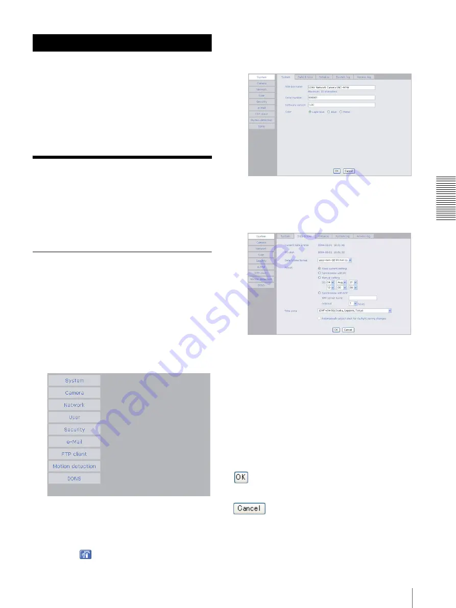 Sony SNC-M1 User Manual Download Page 17