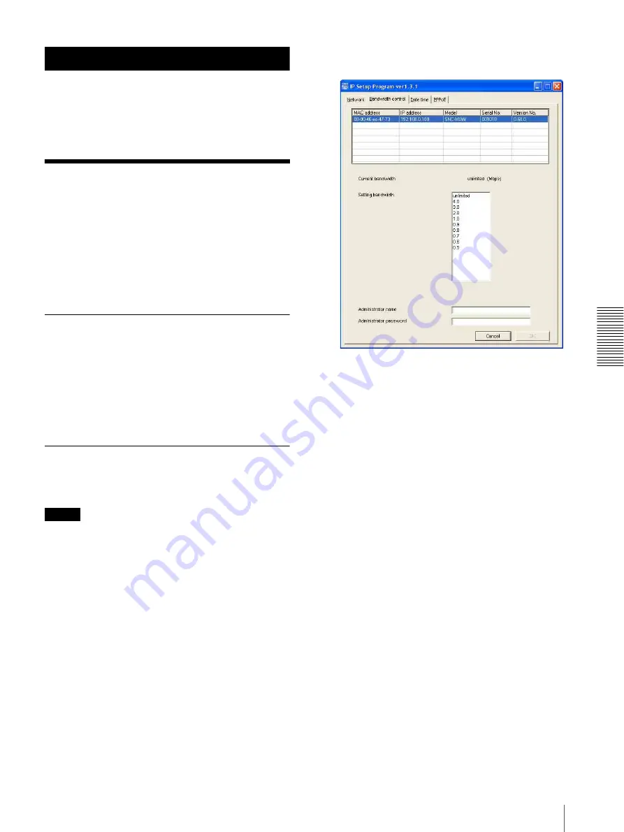 Sony SNC-M3 - Pan/Tilt IP Network Camera User Manual Download Page 37