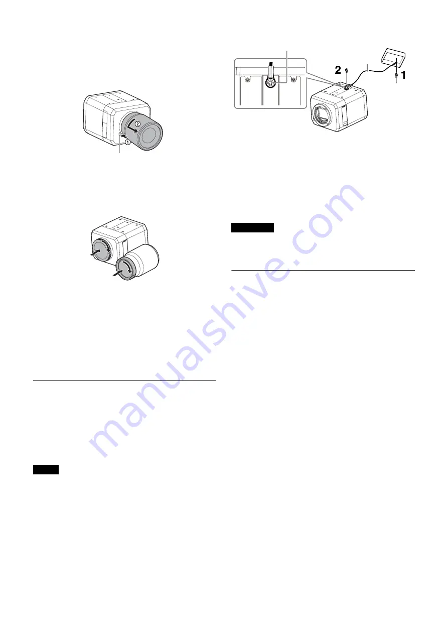 Sony SNC-VB770 Installation Manual Download Page 8