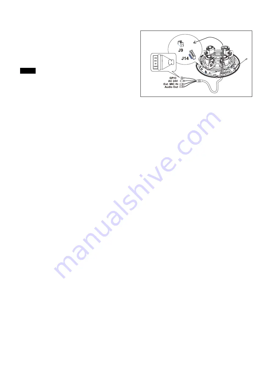 Sony SNC-WL862 Installation Manual Download Page 4