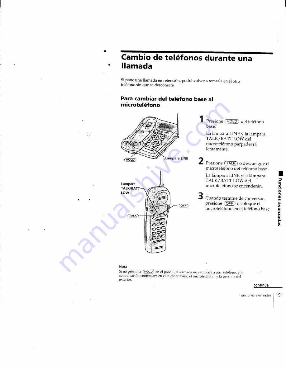 Sony SPP-205 - 43-49 Mhz Cordless Phone Скачать руководство пользователя страница 50