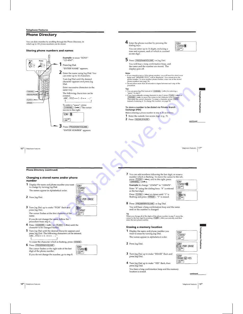 Sony SPP-874 Service Manual Download Page 6