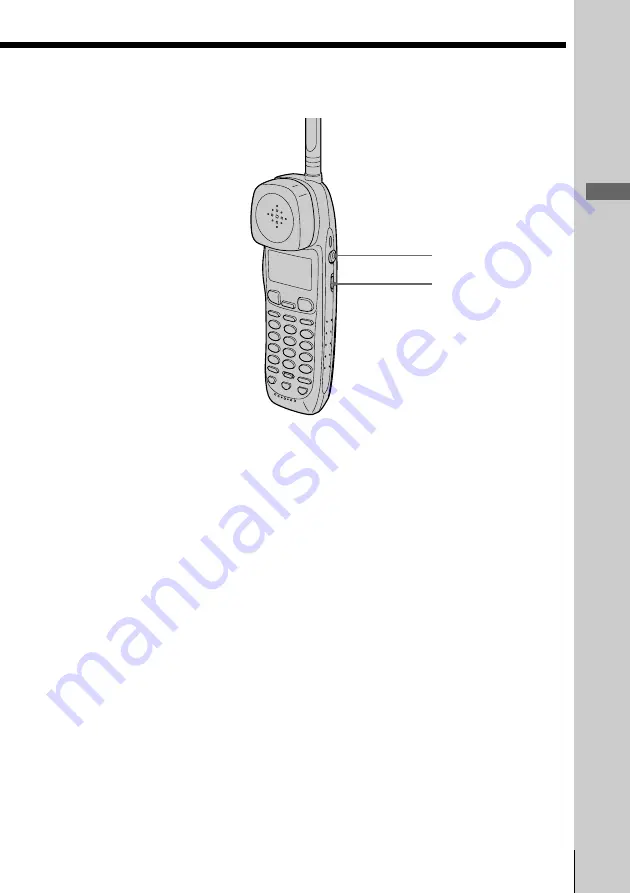 Sony SPP-A2480 - Cordless Telephone With Answering System Скачать руководство пользователя страница 25