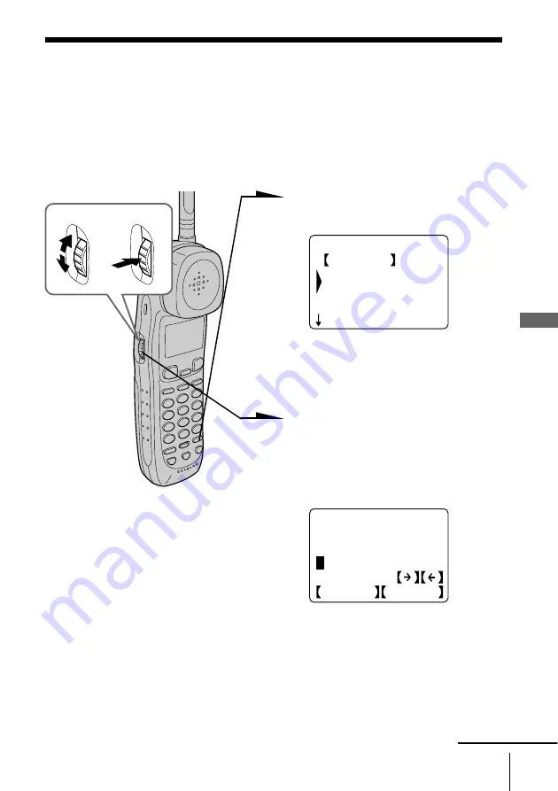 Sony SPP-A2480 - Cordless Telephone With Answering System Operating Instructions Manual Download Page 41