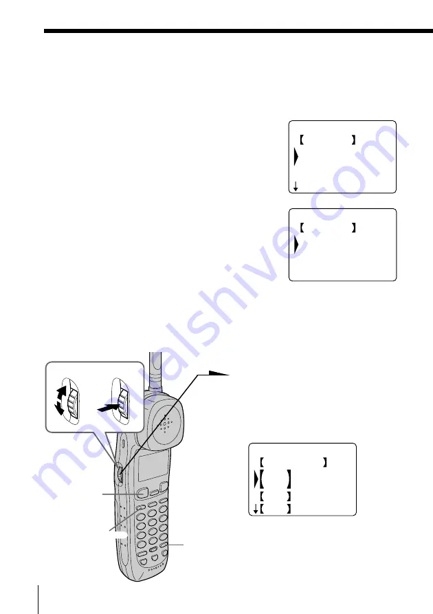 Sony SPP-A2480 - Cordless Telephone With Answering System Operating Instructions Manual Download Page 44