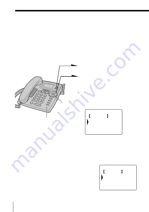 Sony SPP-A2480 - Cordless Telephone With Answering System Скачать руководство пользователя страница 54