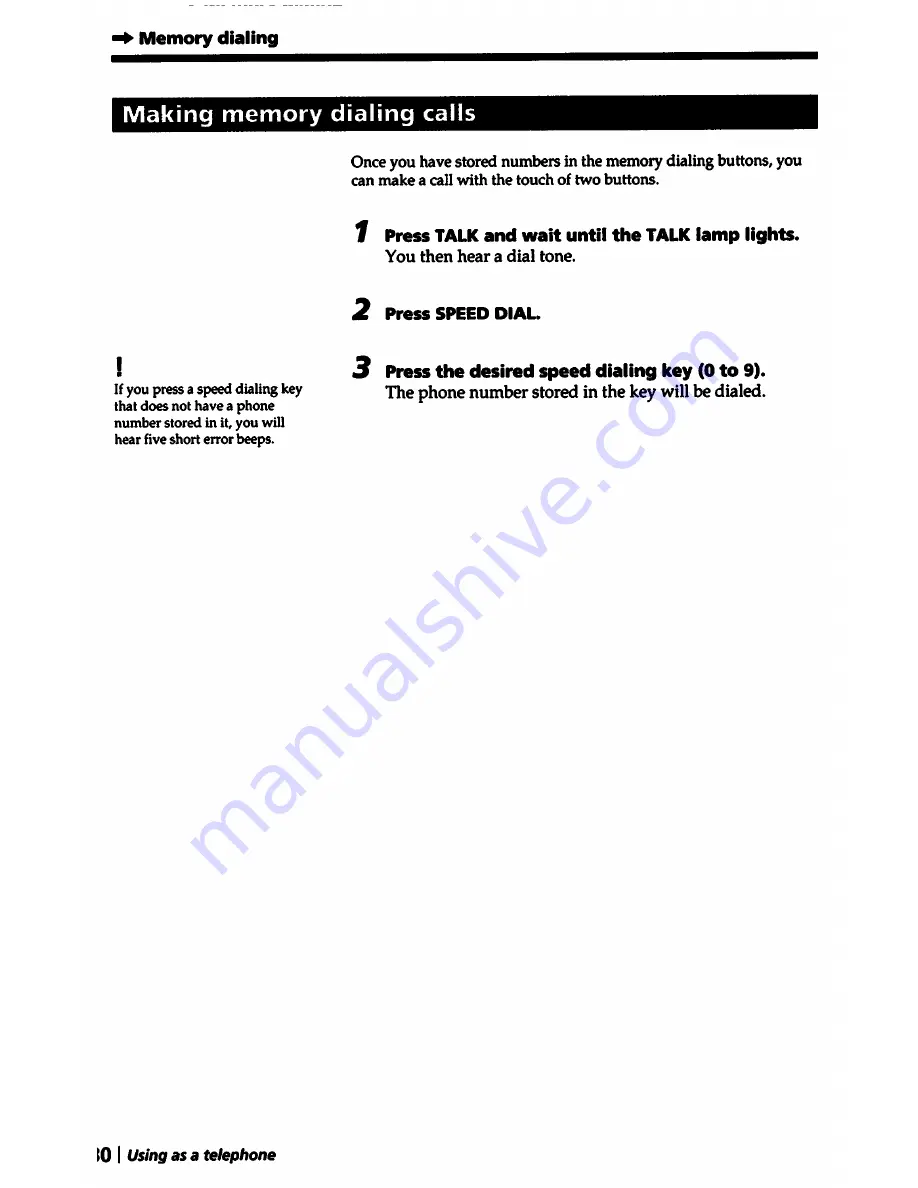 Sony SPP-A5000 Operating Instructions Manual Download Page 30