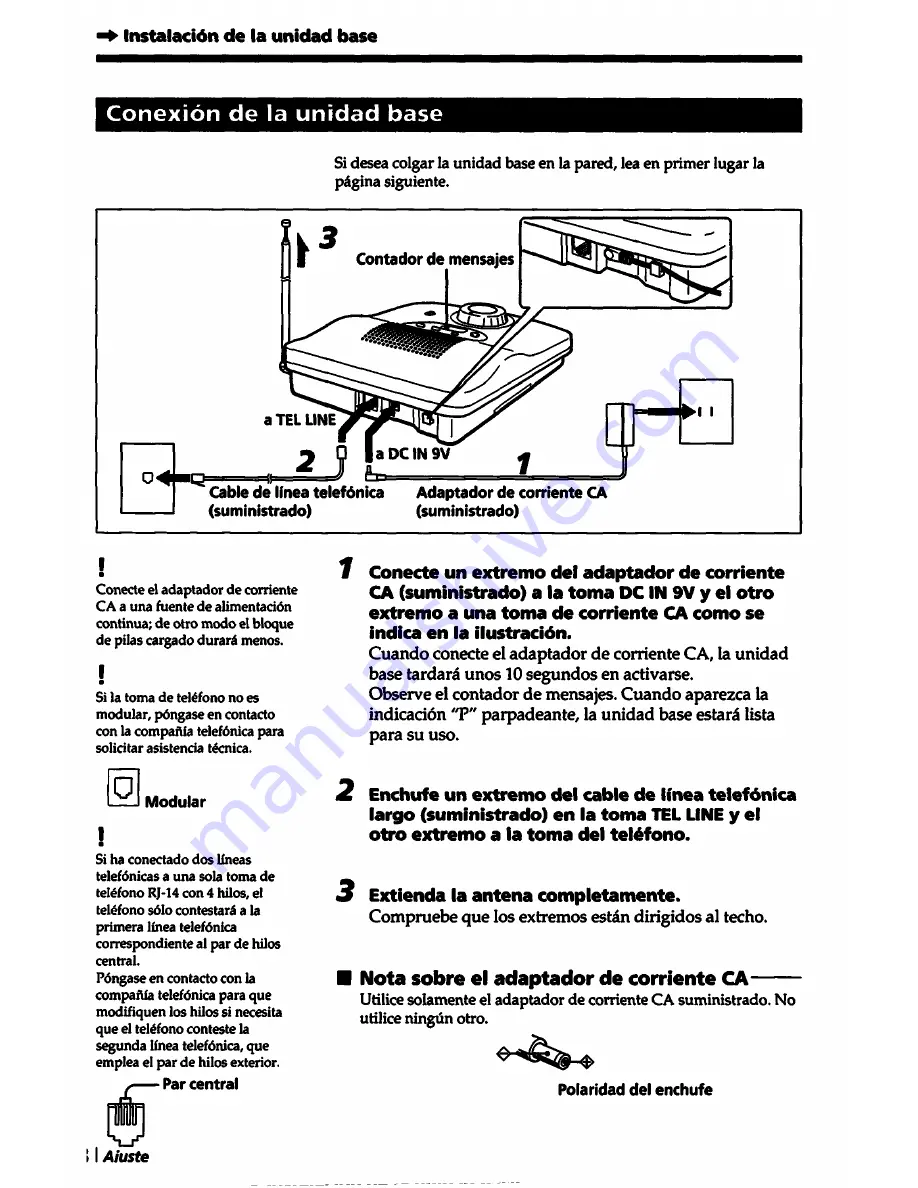 Sony SPP-A5000 Operating Instructions Manual Download Page 68