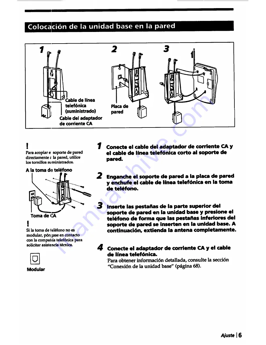 Sony SPP-A5000 Operating Instructions Manual Download Page 69