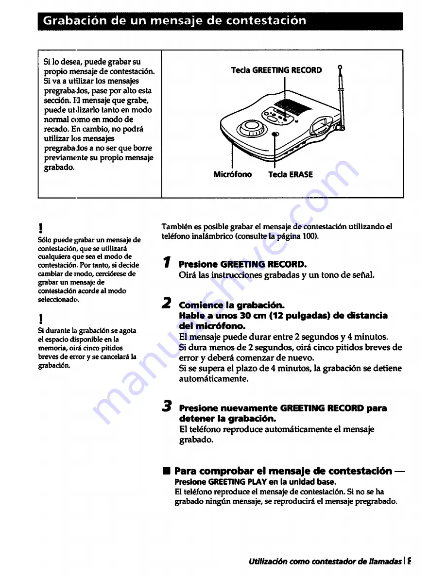 Sony SPP-A5000 Скачать руководство пользователя страница 89