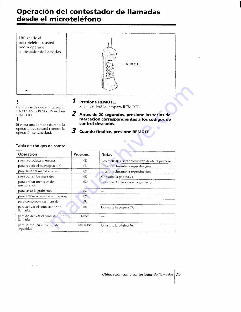 Sony SPP-AQ25 Primary Скачать руководство пользователя страница 78