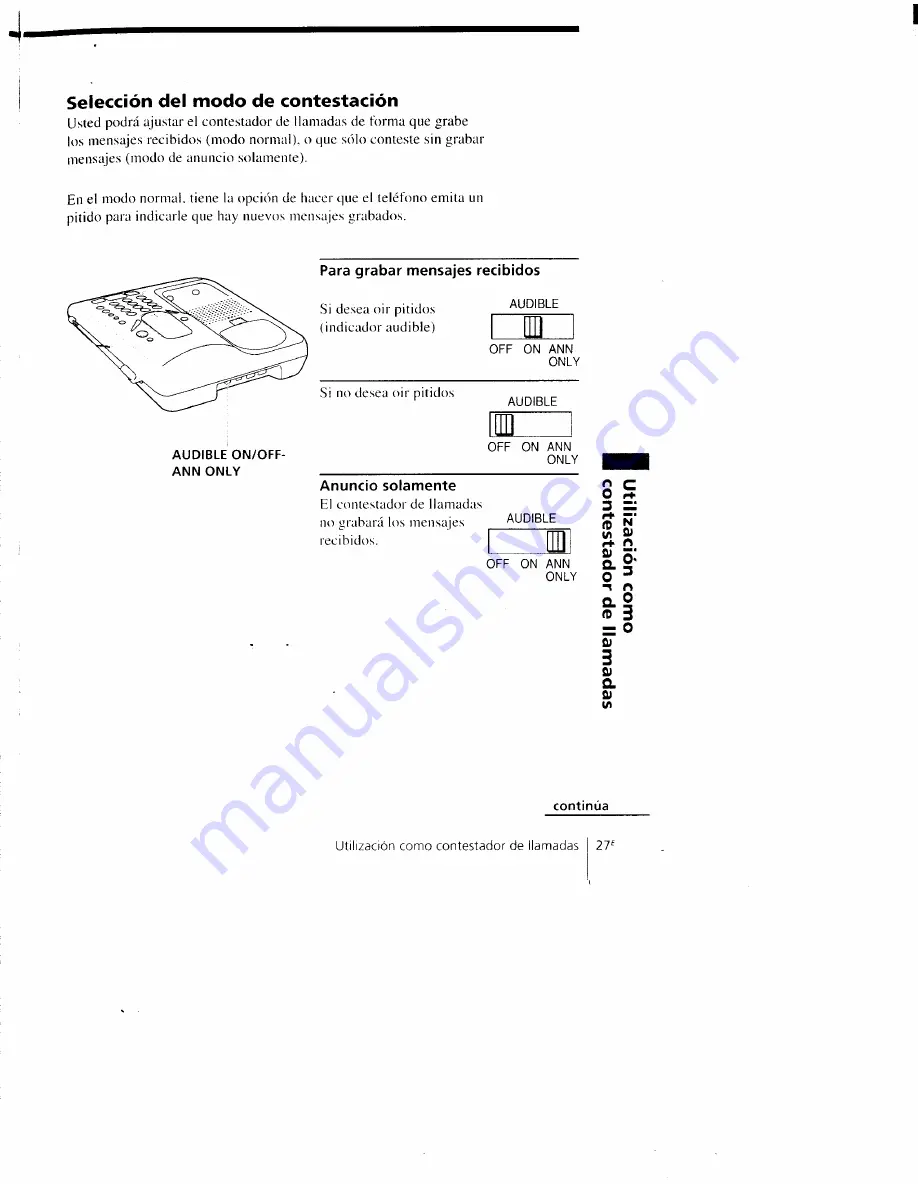 Sony SPP-AQ600 Скачать руководство пользователя страница 75