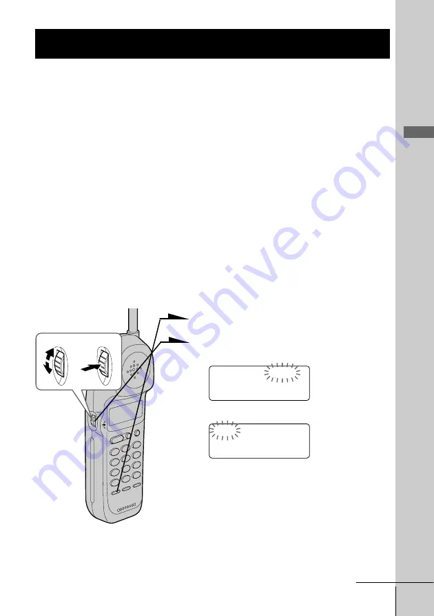 Sony SPP-ID970 - Cordless Telephone Скачать руководство пользователя страница 13