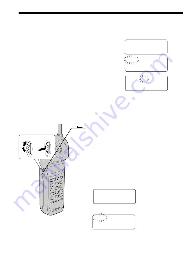 Sony SPP-ID970 - Cordless Telephone Скачать руководство пользователя страница 26