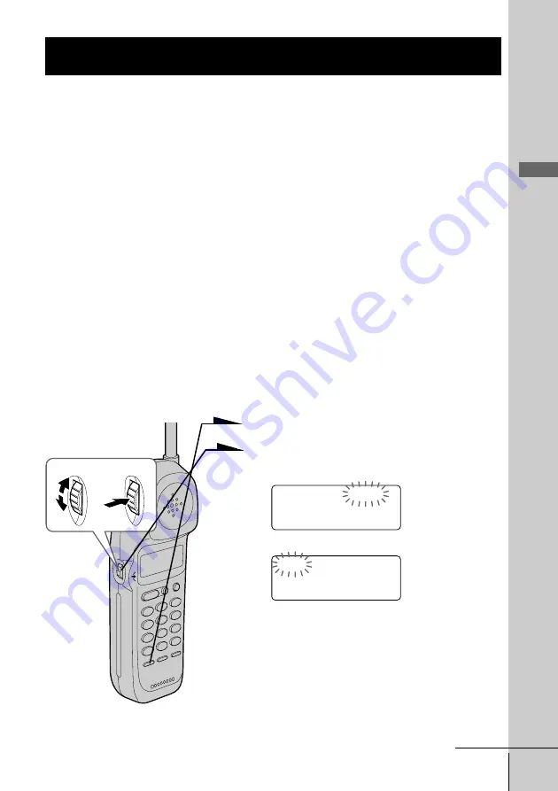 Sony SPP-ID970 - Cordless Telephone Operating Instructions Manual Download Page 59