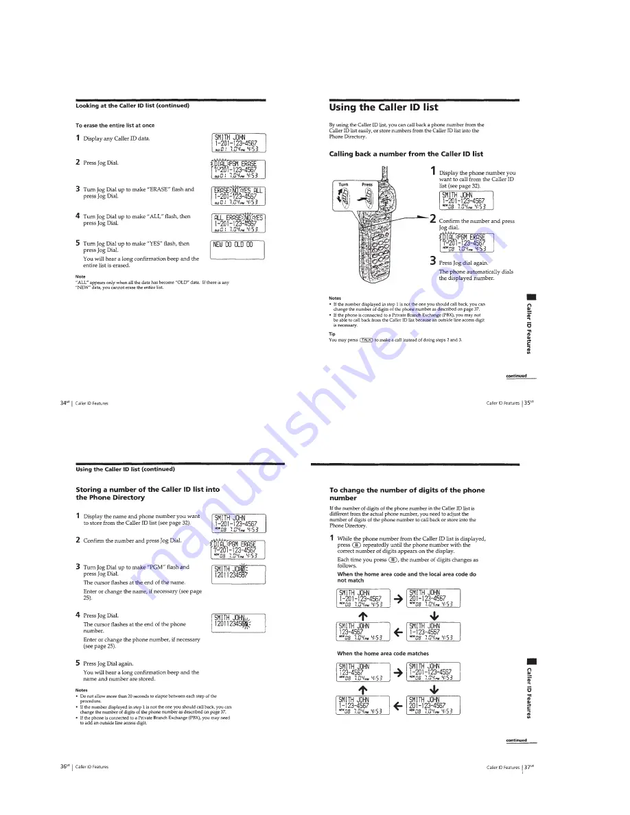 Sony SPP-ID970 - Cordless Telephone Service Manual Download Page 10