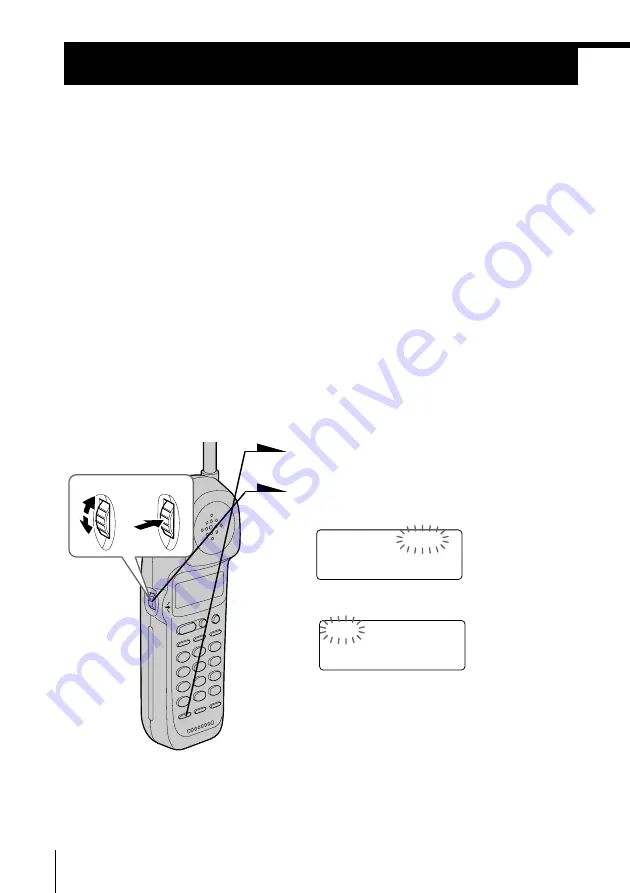 Sony SPP-ID975 - Cordless Telephone Скачать руководство пользователя страница 14