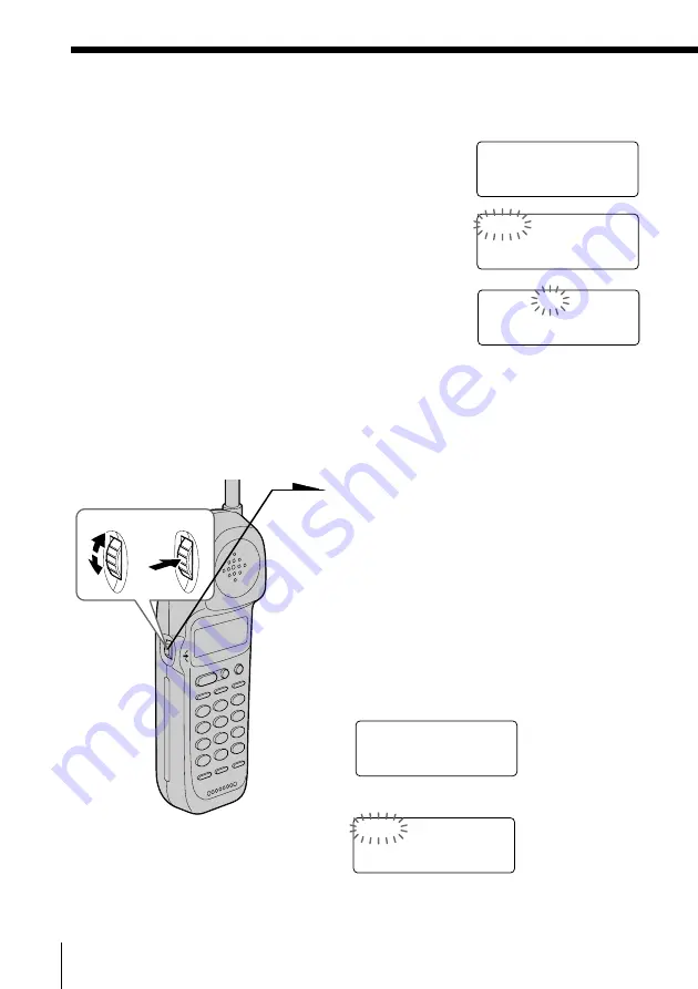 Sony SPP-ID975 - Cordless Telephone Скачать руководство пользователя страница 32