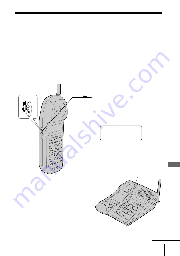 Sony SPP-ID975 - Cordless Telephone Скачать руководство пользователя страница 41