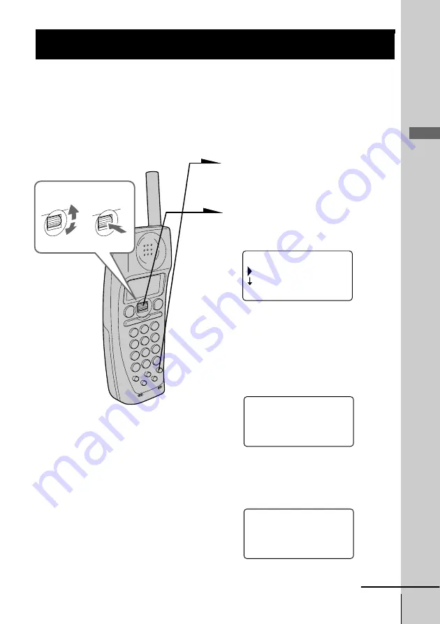 Sony SPP-S2730 - Cordless Telephone Operating Instructions Manual Download Page 21