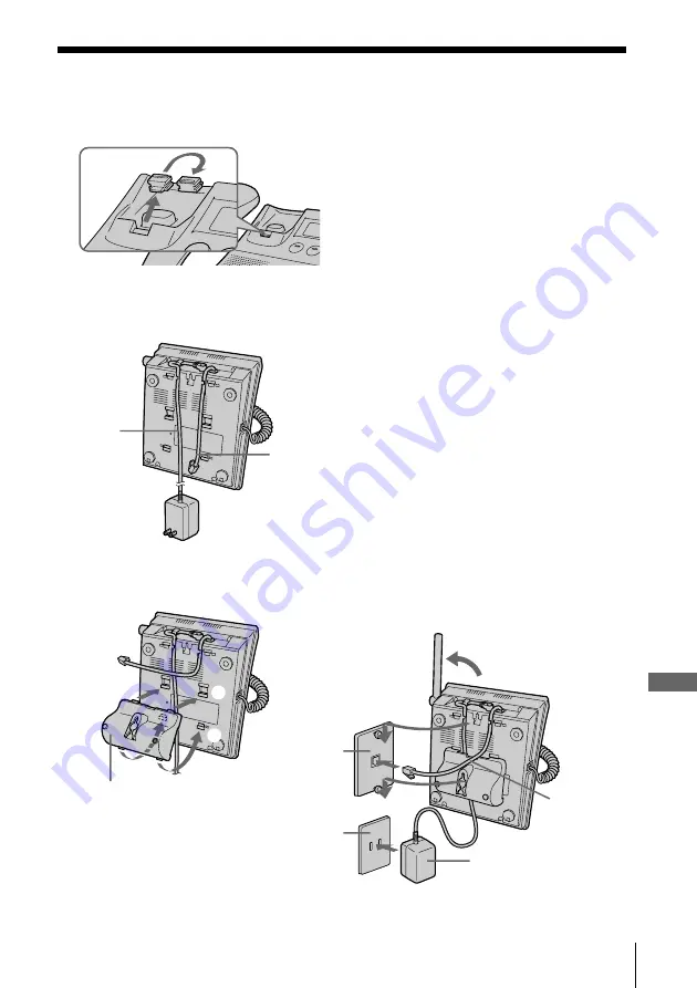 Sony SPP-S2730 - Cordless Telephone Operating Instructions Manual Download Page 71