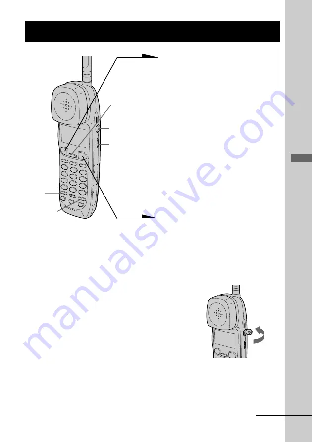 Sony SPP-S9226 - Cordless Telephone Operating Instructions Manual Download Page 37