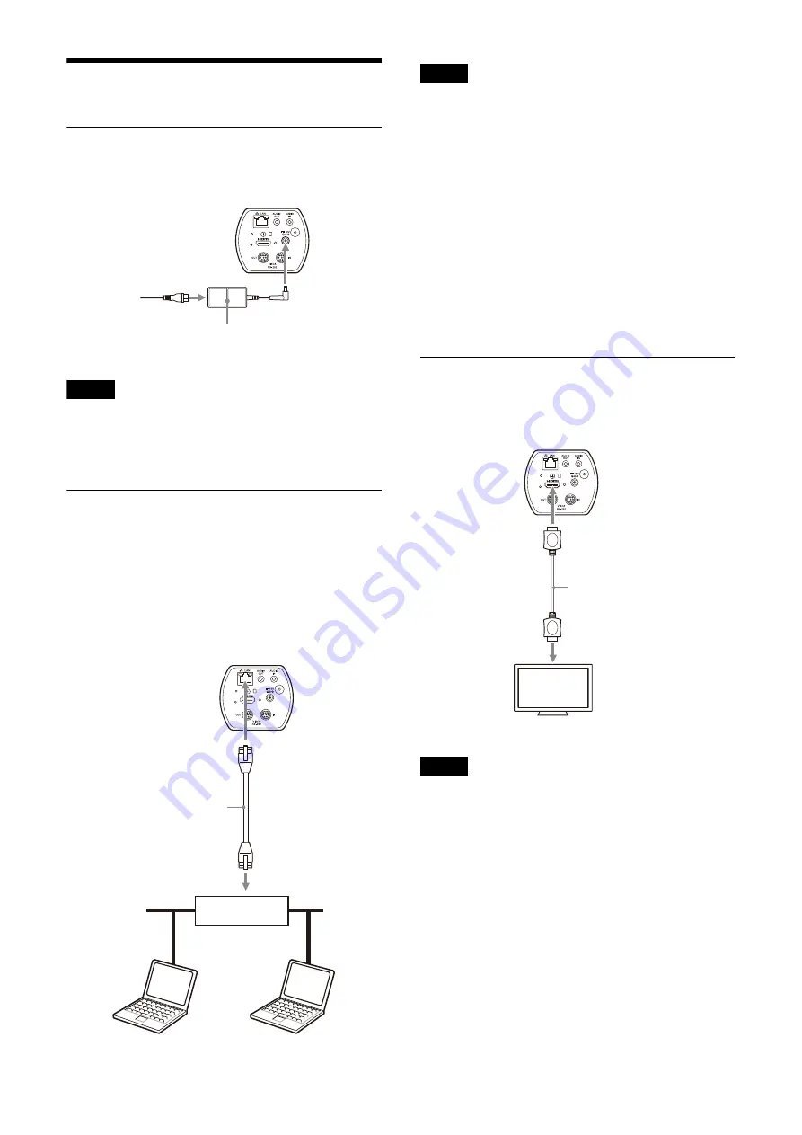 Sony SRG-XB25 Operating Instructions Manual Download Page 18