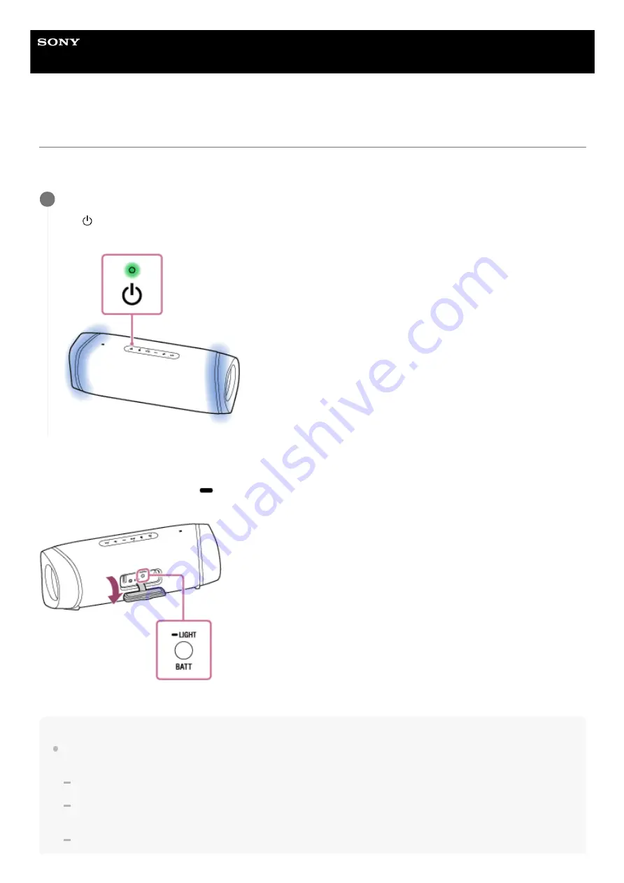 Sony SRS-XB23 Help Manual Download Page 17