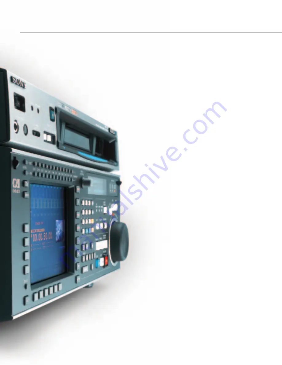 Sony SRW-5000 Brochure & Specs Download Page 6