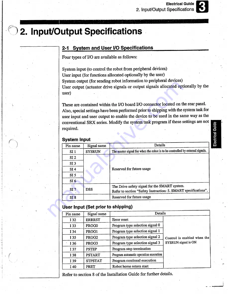 Sony SRX-611 Operation Manual Download Page 99