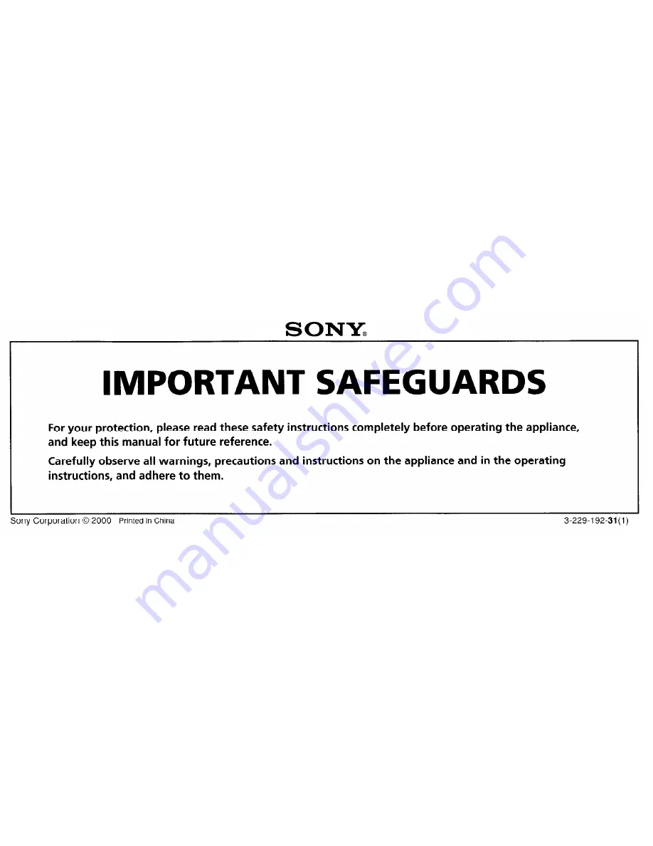 Sony SS-CT560 Operating Instructions Manual Download Page 40