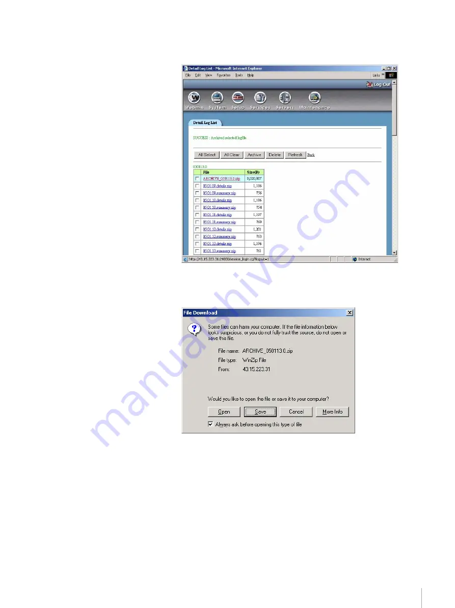 Sony StorStation FSV-VN5 Administrator'S Manual Download Page 36