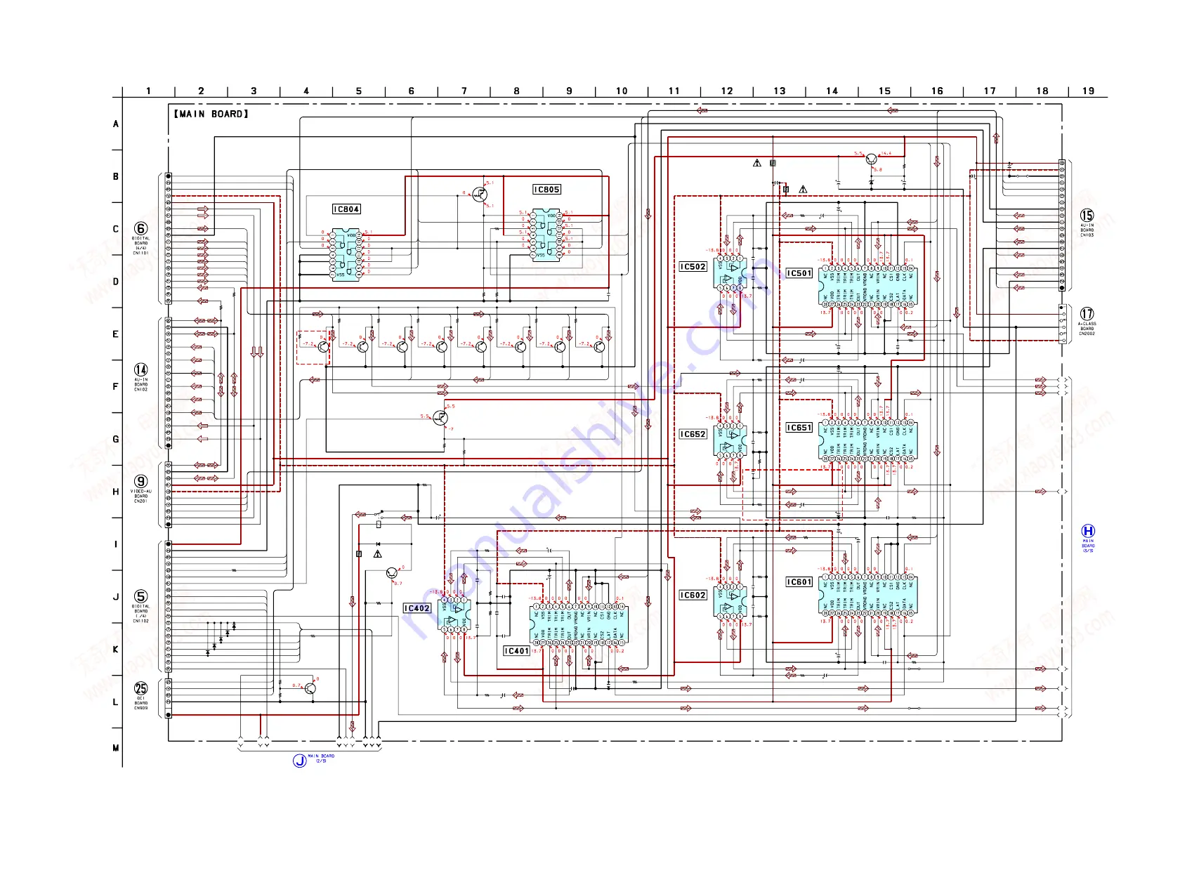 Sony STR-DA1000ES Service Manual Download Page 110