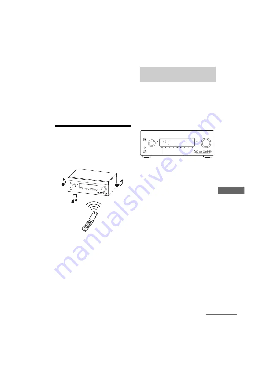 Sony STR-DA1800ES Operating Instructions Manual Download Page 85