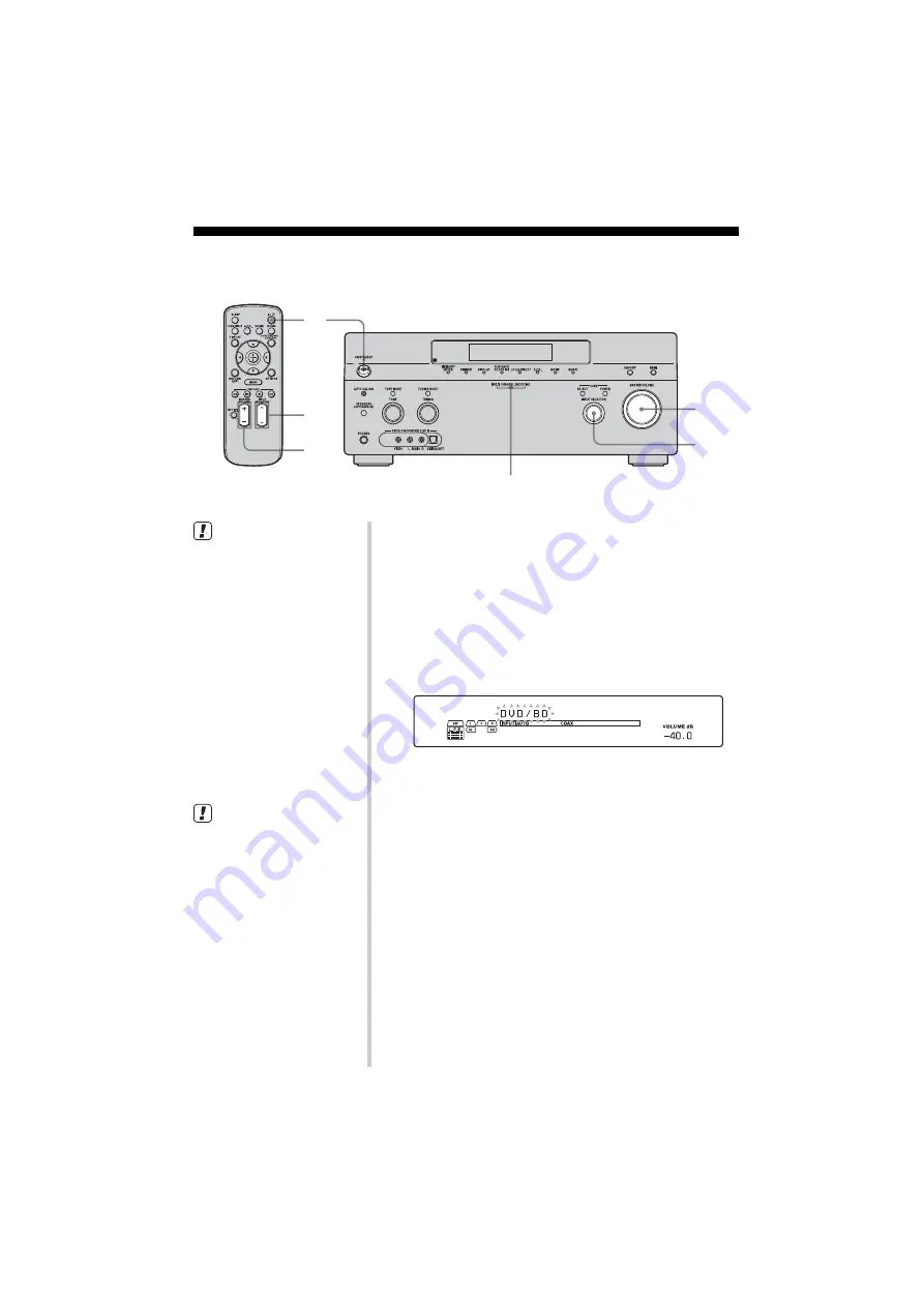 Sony STR-DA4300ES - Multi Channel Av Receiver Operating Instructions Manual Download Page 54