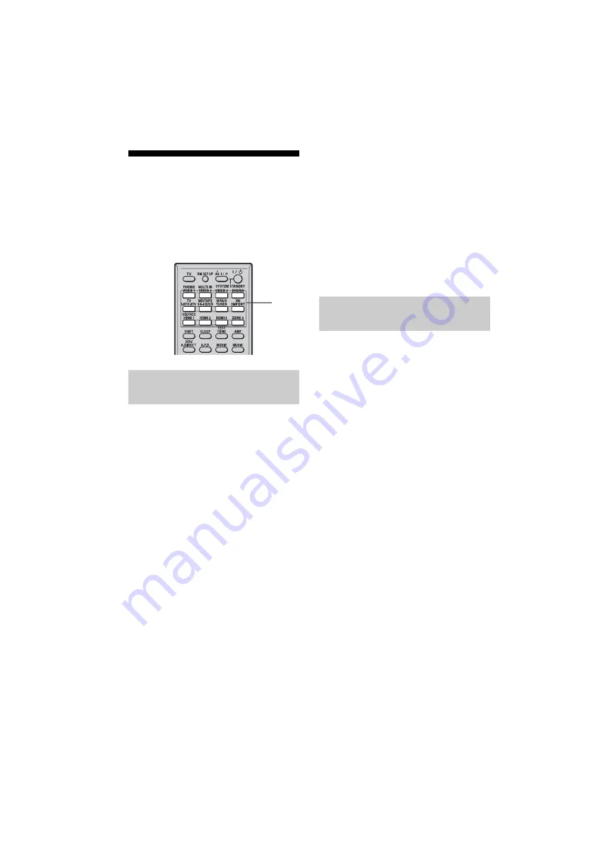 Sony STR-DA4300ES - Multi Channel Av Receiver Operating Instructions Manual Download Page 260