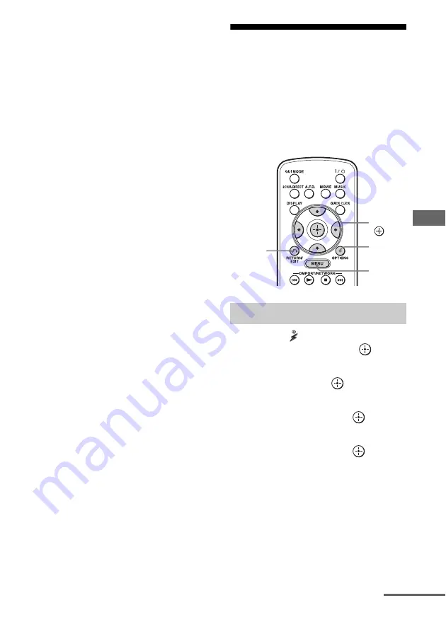 Sony STR-DA4600ES - 7.1 Channel Es Receiver Operating Instructions Manual Download Page 87