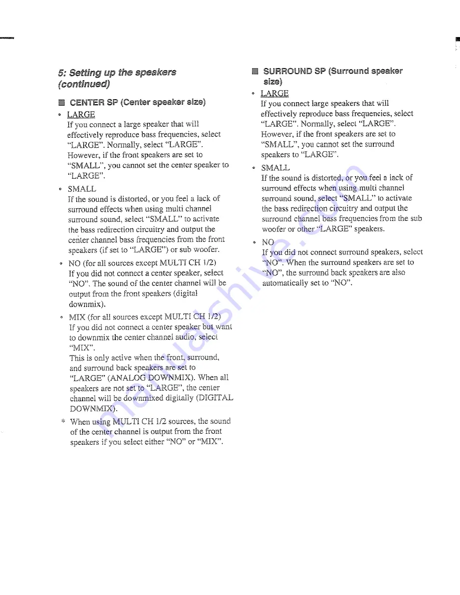 Sony STR-DA4ES - Fm Stereo/fm-am Receiver Operating Instructions Manual Download Page 22